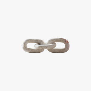 Ethereal Stone Chain Sculpture