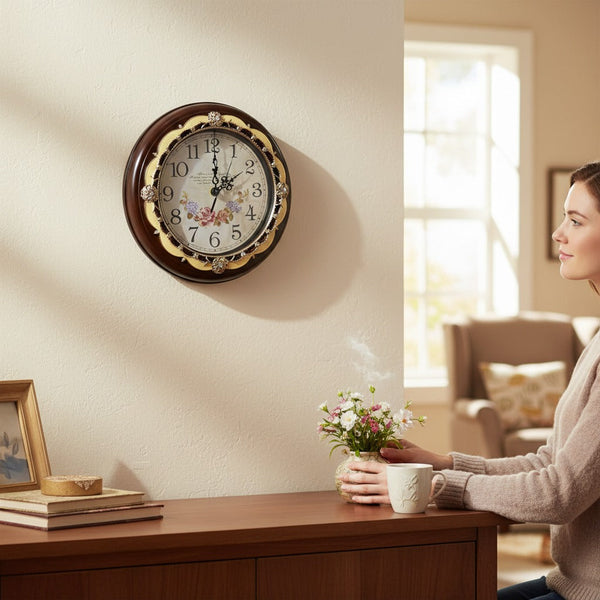 Titan Orbit Decorative Wall Clock