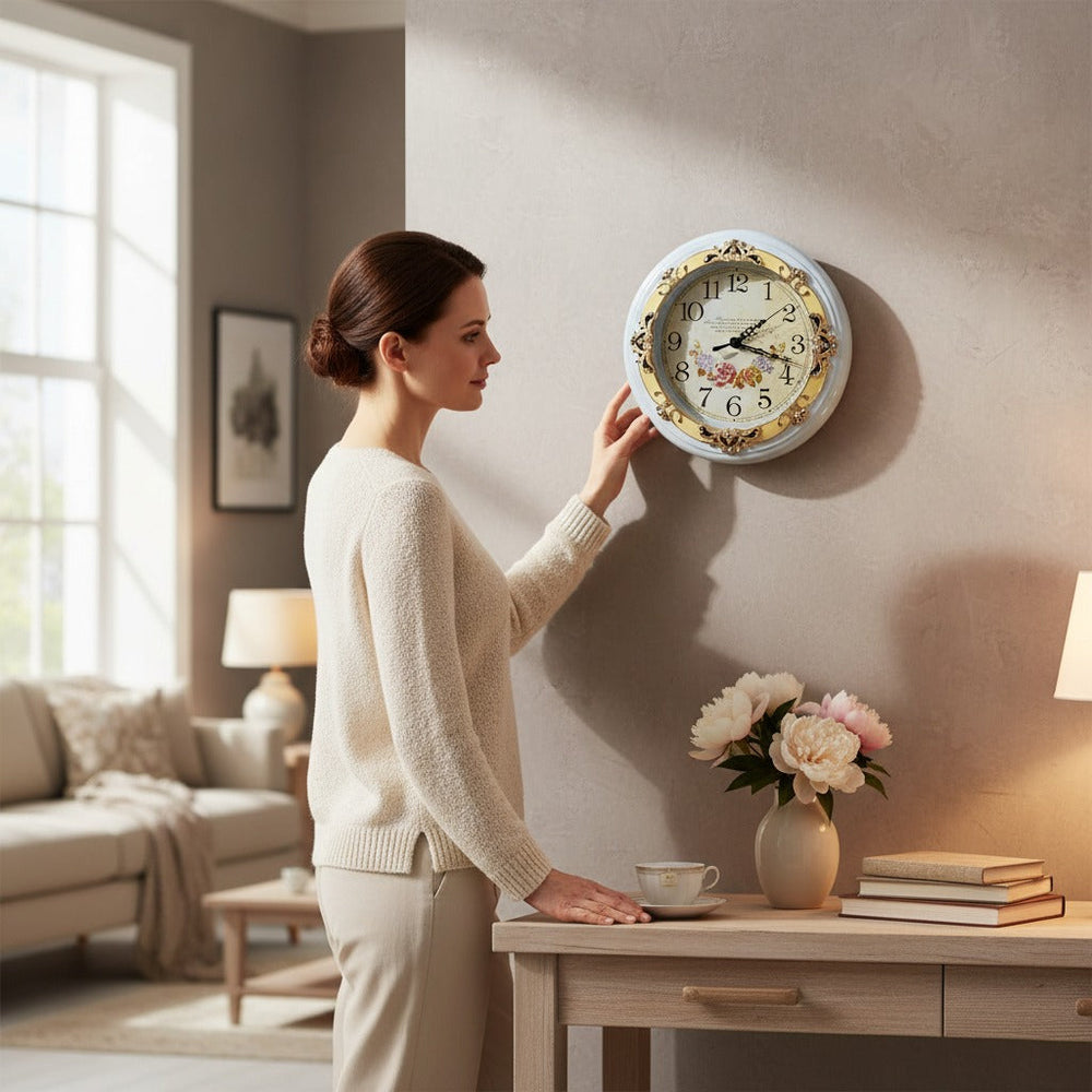 Titan Orbit Decorative Wall Clock