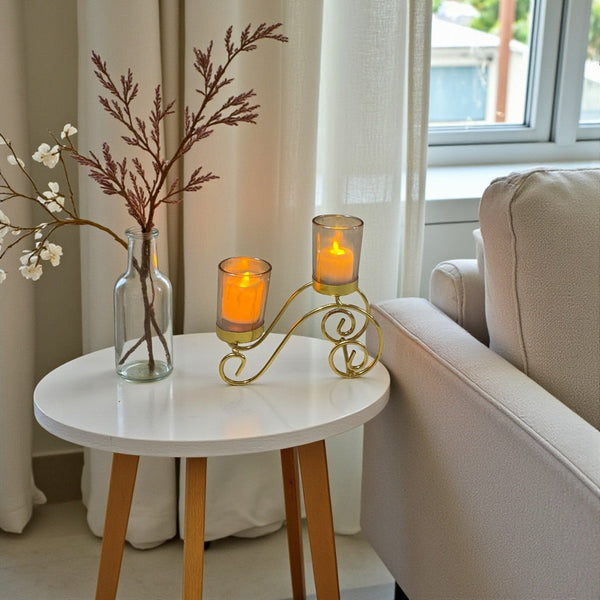 Halo Curve Luxury Candle Stand