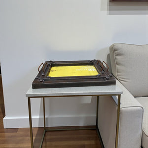 Linen Grace Fabric Tray Pair