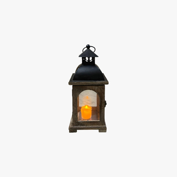 Timeless Aura Vintage Brass Lantern