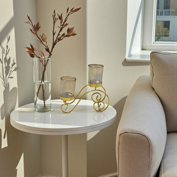 Halo Curve Luxury Candle Stand