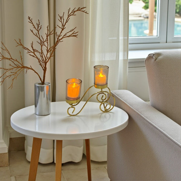Halo Curve Luxury Candle Stand