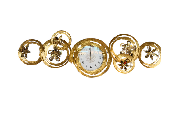 Timora Luxe Metallic Wall Clock