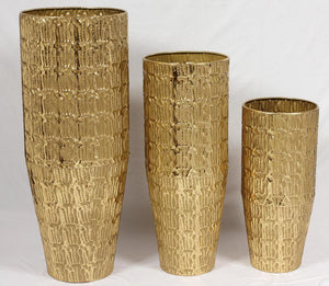 J-Star Zenith Decorative Floor Planters Set