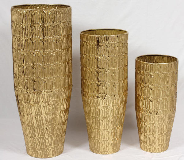 J-Star Zenith Decorative Floor Planters Set