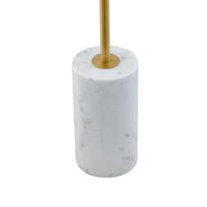 Onyx Halo Metallic Dome Floor Lamp