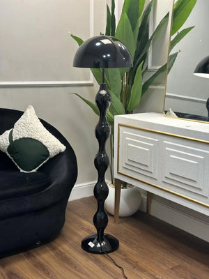 IronVanta 3-Tone Modern Floor Lamp – Black