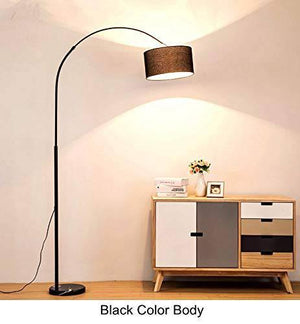 ForgeGlow Arc – Black Metal Arc Lamp