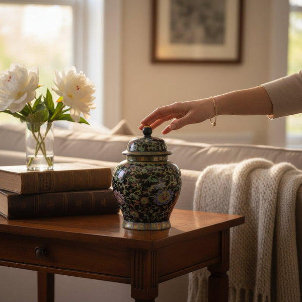 MSK Nova Contemporary Ceramic Candy & Storage Jar
