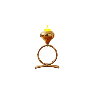 Imperial Shine Metallic Candle Stand