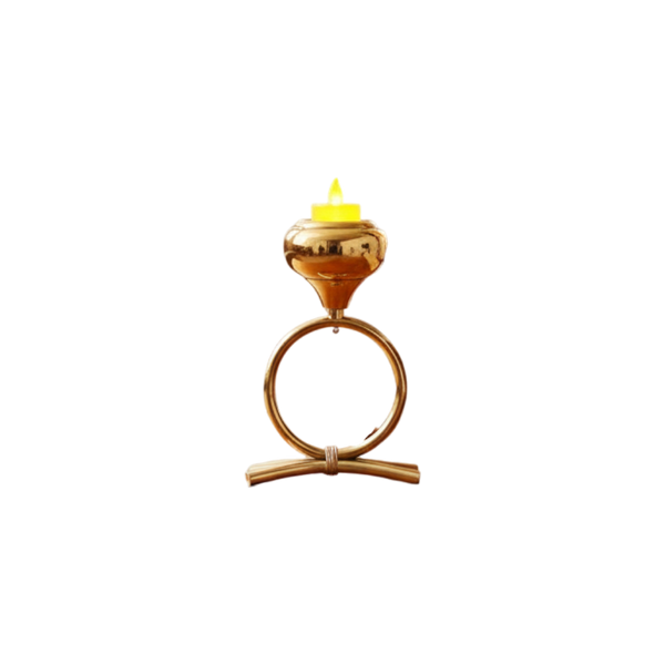 Imperial Shine Metallic Candle Stand