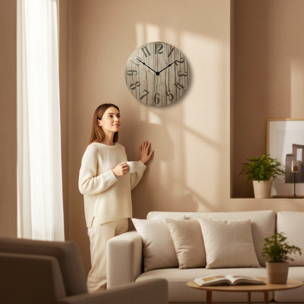Timely Harmony Wall Clock