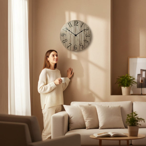 Timely Harmony Wall Clock
