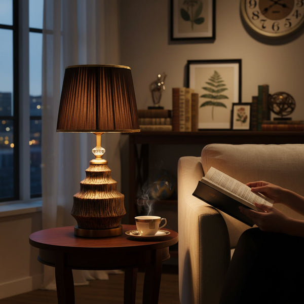 Modern Ceramic Side Table Lamp for Stylish Home Décor