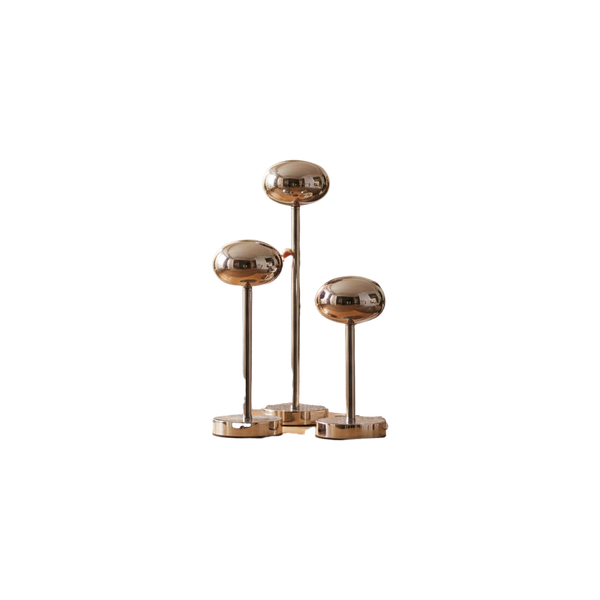 Modern Metallic Decor Stands