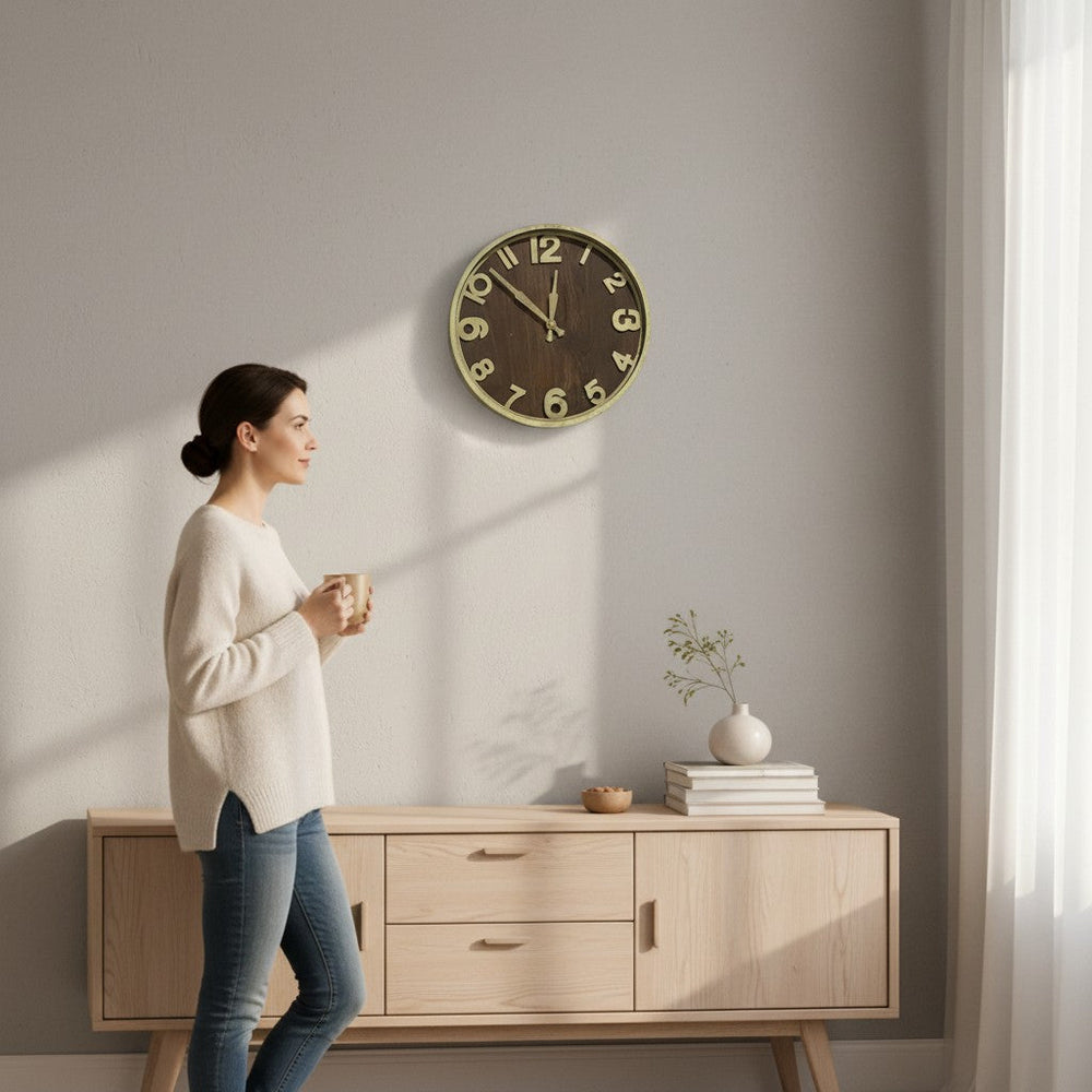 Timeless Elegance Wall Clock