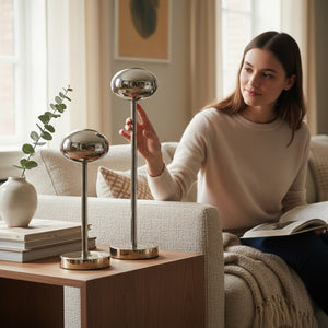 Modern Metallic Decor Stands