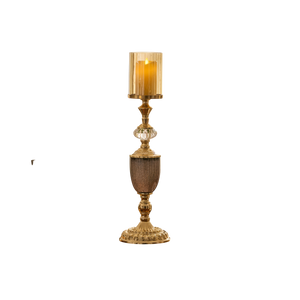 Timeless Elegance Crystal Candle Holder