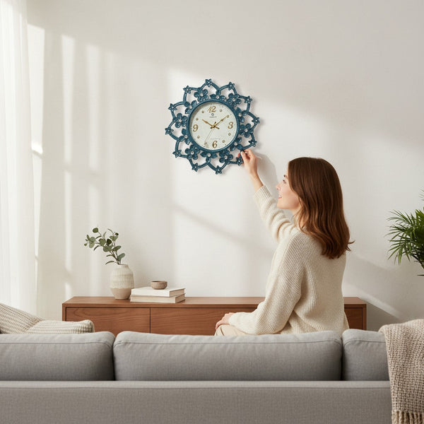 Bronze Elegance Signature Wall Clock