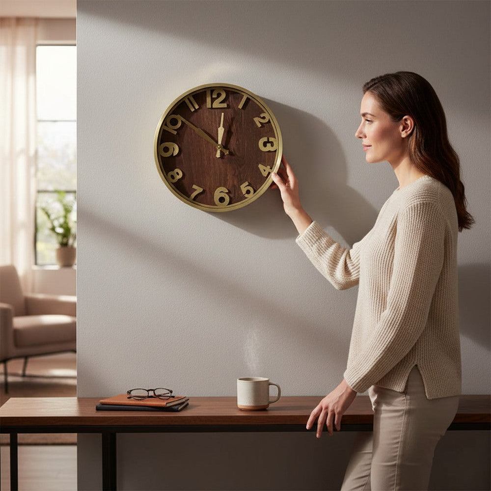 Timeless Elegance Wall Clock