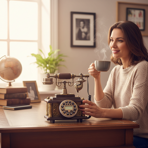 The Elegant Retro Functional Telephone