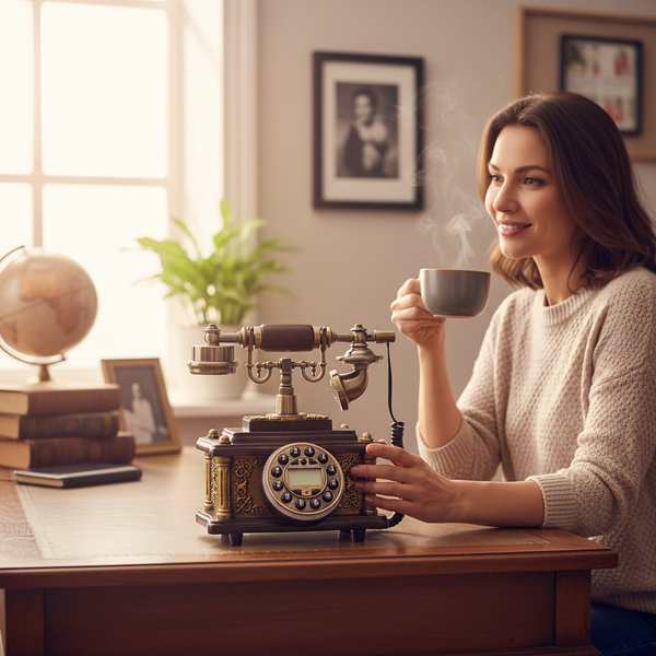 The Elegant Retro Functional Telephone