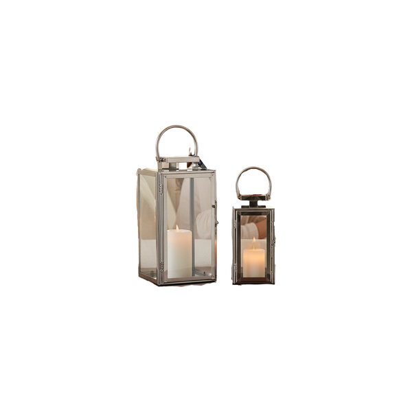 Luminous Glass Lantern Set