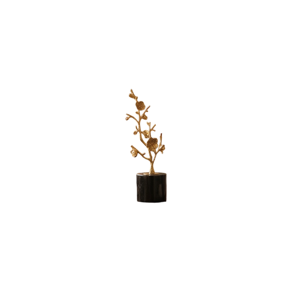 Delicate Metallic Tree Decor