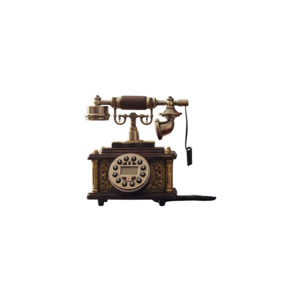 The Elegant Retro Functional Telephone