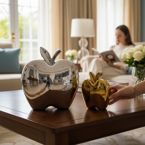Golden Decorative Ceramic Decor Set