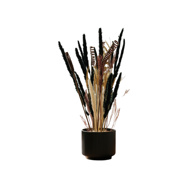 Classic Ceramic Vase with (Floral Arrangement)