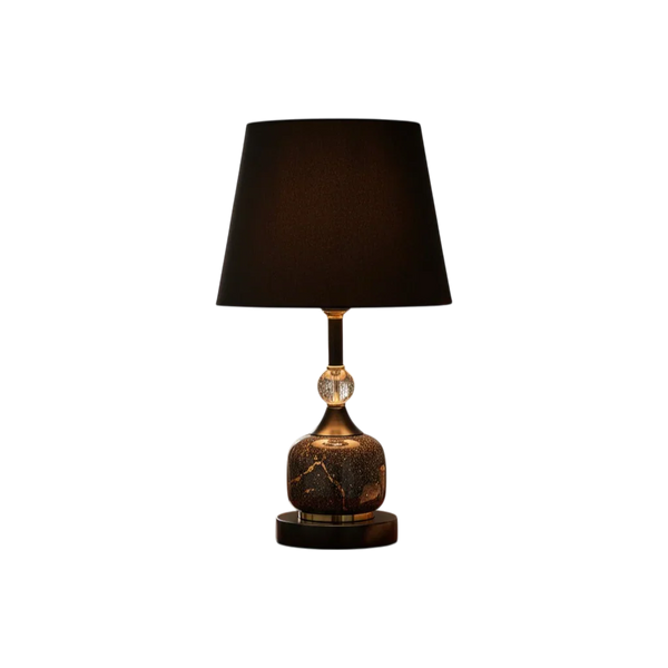 Modern Marble-Effect Table Lamp