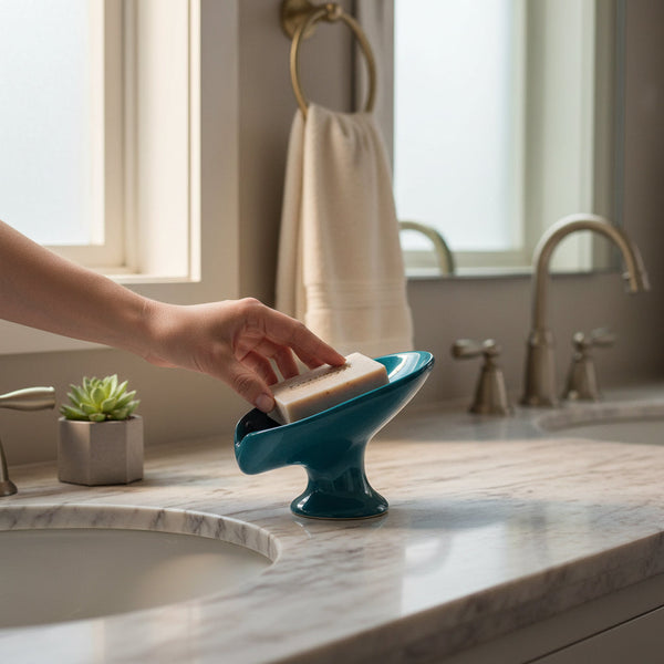 AVA Minimalist Ceramic Soap Dish