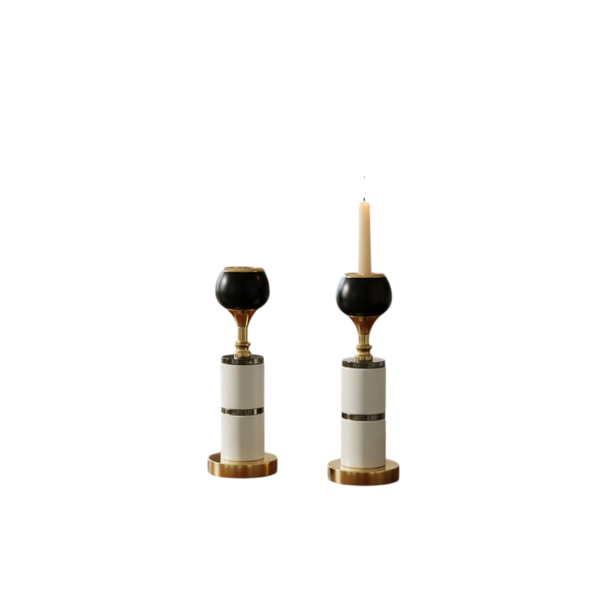 Château Glow Imported Candle Holders (Pair)