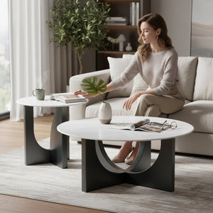 Premium Modern Center Table with Coffee Table Set