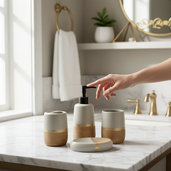 Terra Blend Modern Bathroom Set