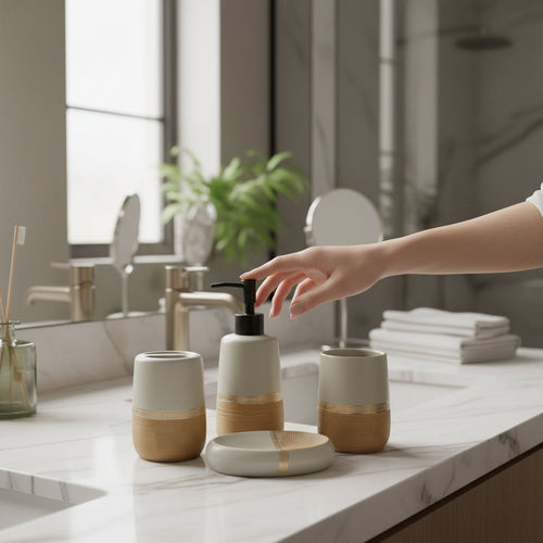 Terra Blend Modern Bathroom Set