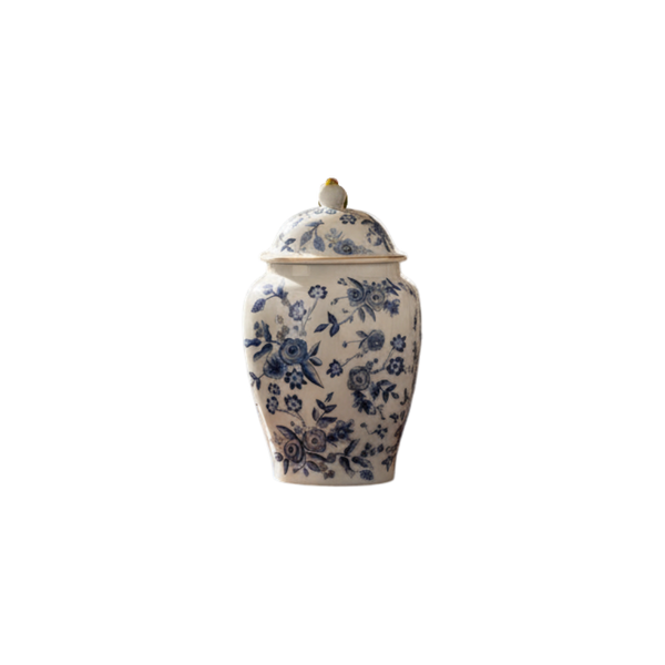 Harmony Floral Ceramic Candy & Storage Jar