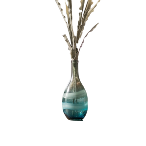 Formline Ribbed Glass Vase