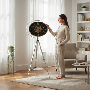 Urban Gear Industrial Tripod Clock