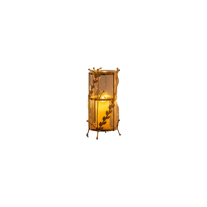 Aurora Metallic Glass Table Candle Holder