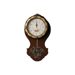 Rustic Elegance Premium Brown Wall Clock
