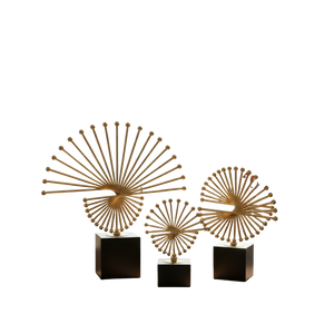 Orbit Modern Metallic Decorative Table Ornament