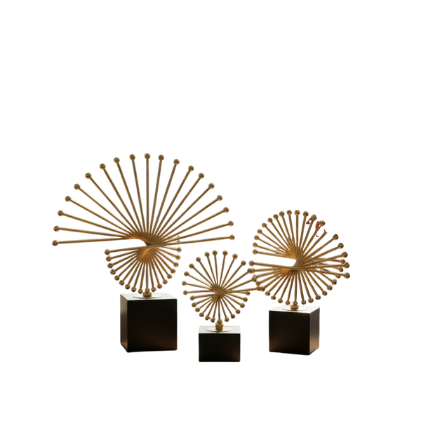Orbit Modern Metallic Decorative Table Ornament