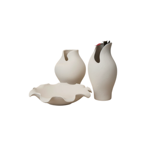 Elysian Wave Ceramic Vases