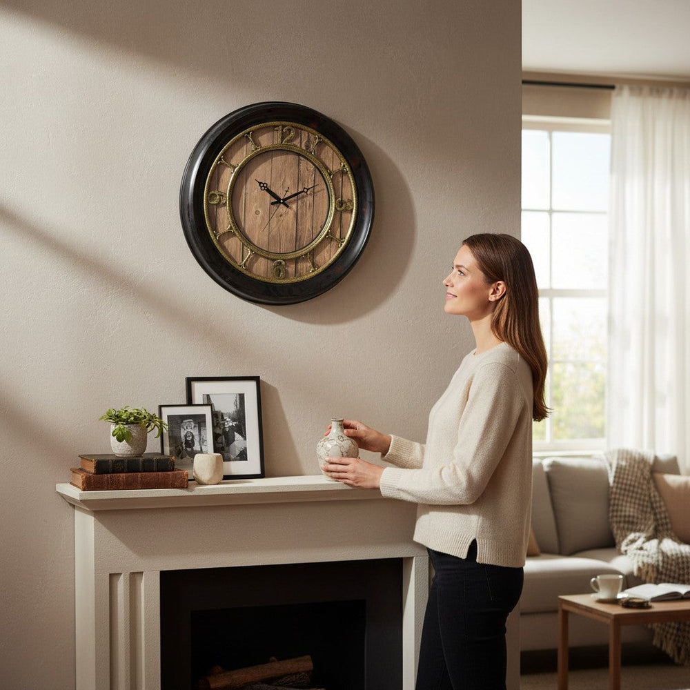 Regal Horizon Timeless Luxury Wall Clock