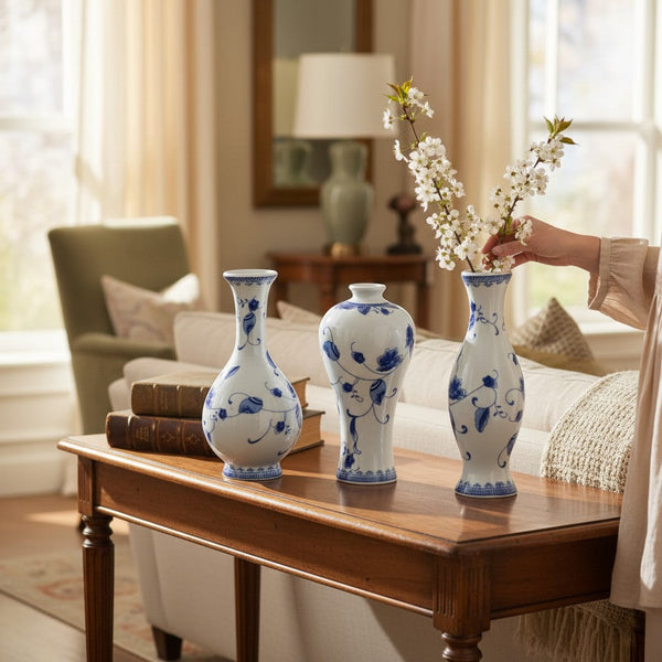 Sapphire Crest Ceramic Pottery Set