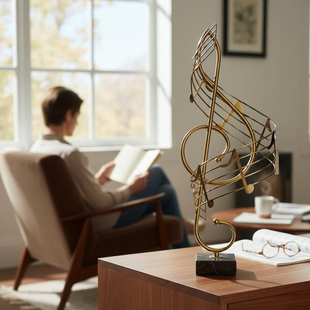 Musical Note Brasso Ornament